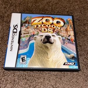 Nintendo DS Zoo Tycoon game